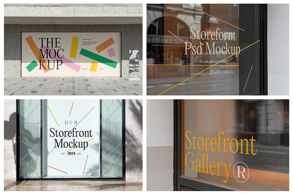 Storefront Mockups - Window Mockups, an Advertising Mockup by Mr.Mockup™ (Photo 14 of 20)