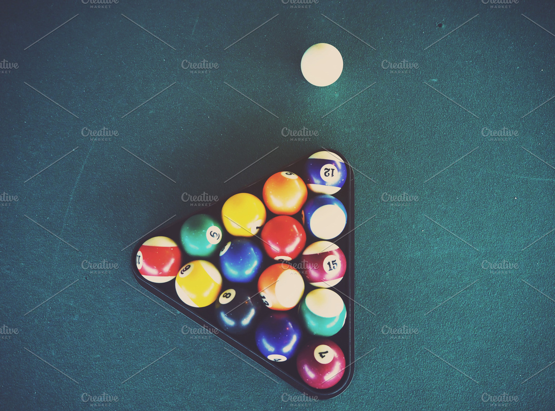 Pool Table, a Sports & Recreation Photo by HipFonts