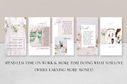 18 Instagram Templates for Creatives, a Social Media Template by CreativeMavenCo. (Thumbnail 3 of 8)