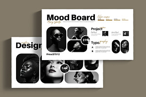 Mood Board Design, an UI Kit Template by ContestDesign