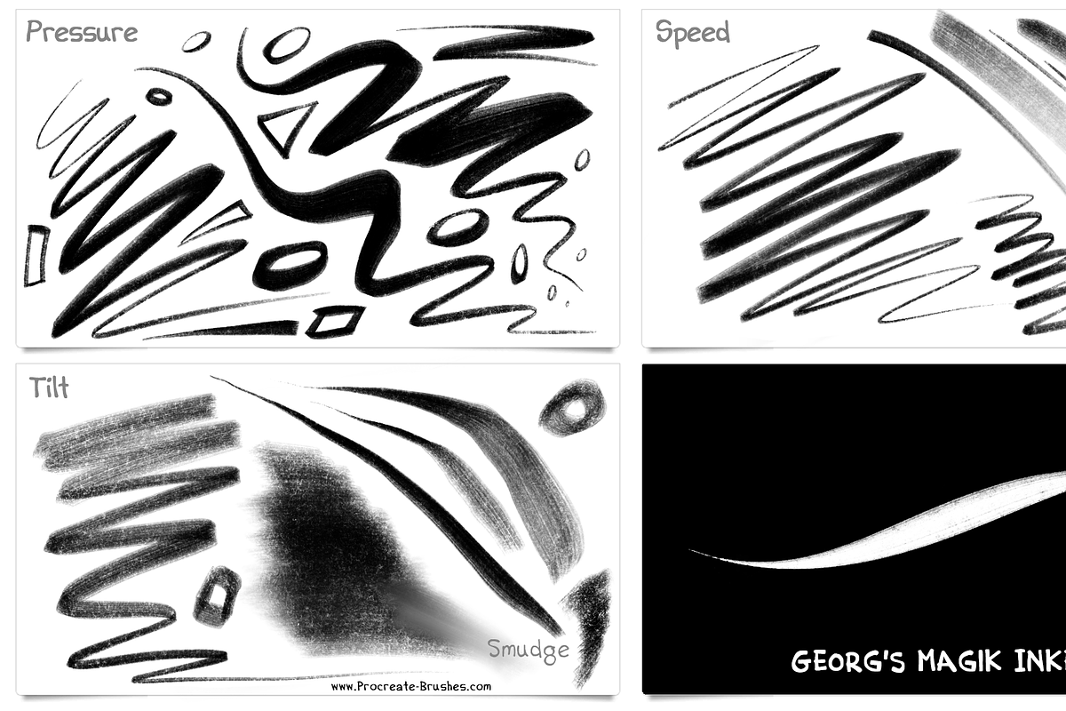 600+ Brushes Procreate BIG PACK, a Brush Add-On by Georg's Procreate Brushes (Photo 99 of 115)