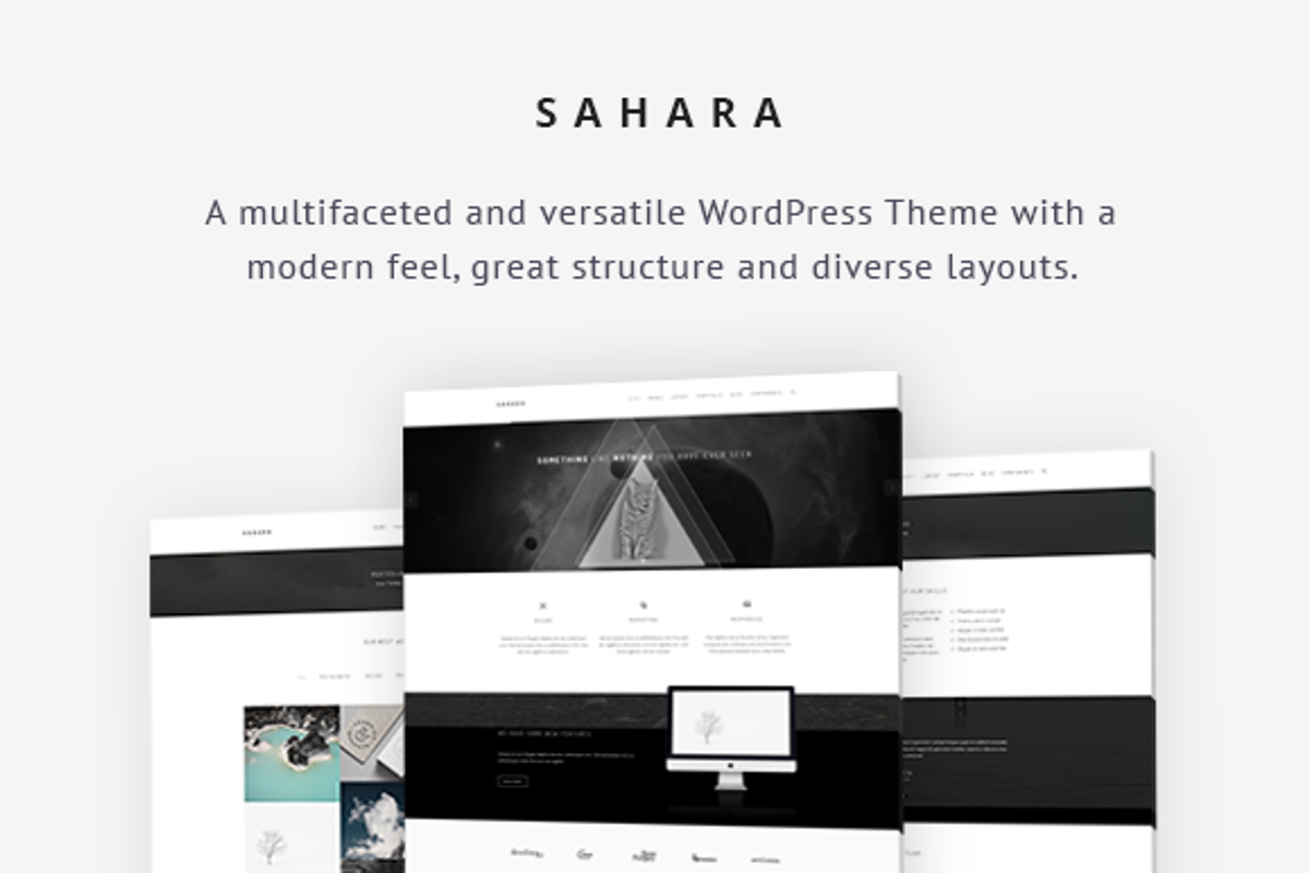 Sahara - Business WordPress Theme, a WordPress Template by europadns (Photo 1 of 6)
