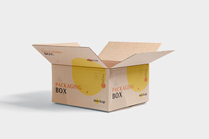 5 Packaging Box Mockups