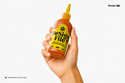 Sauce Bottle Mockup Set, a Packaging Mockup by Renderteam (Thumbnail 3 of 12)