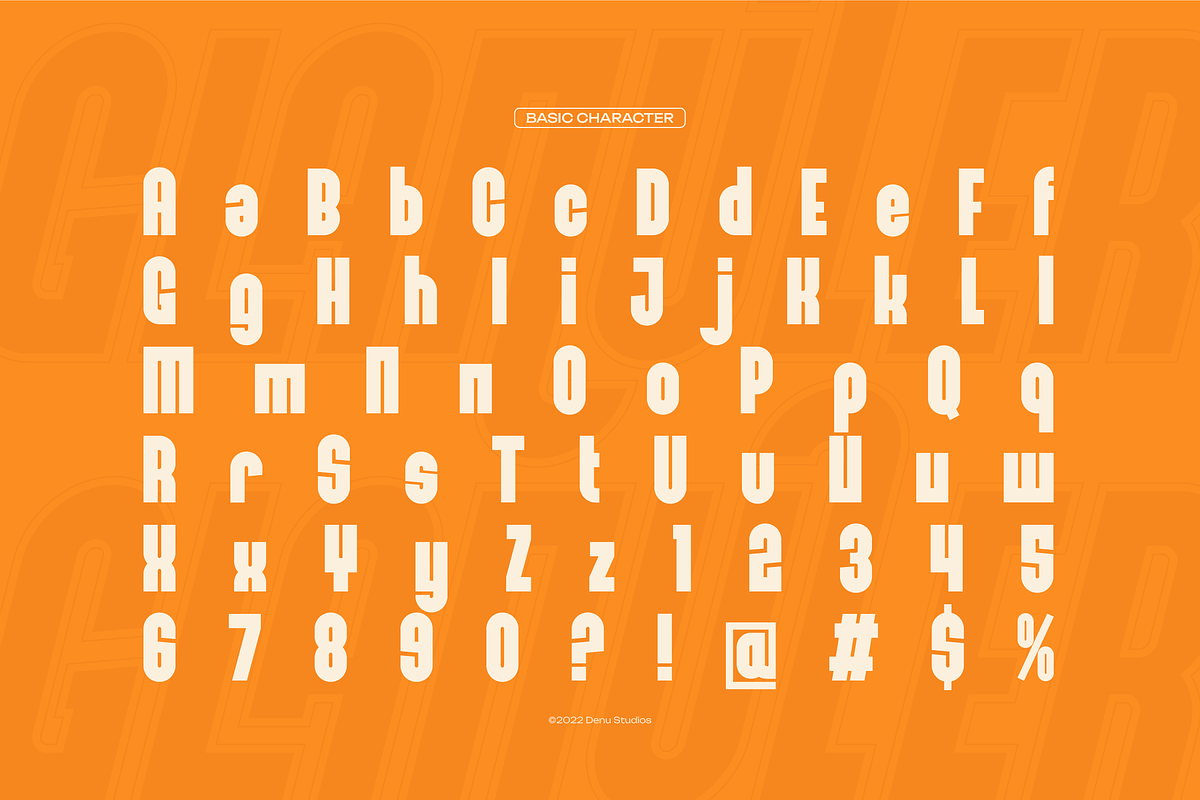 Glanuler | Display Bold Sans Serif, a Sans Serif Font by Denustudios (Photo 10 of 12)