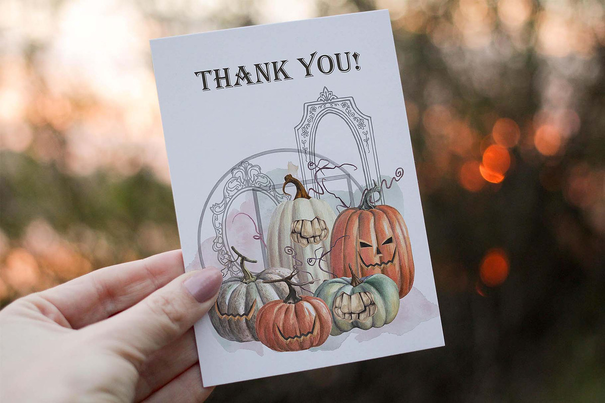 Real Halloween, Watercolor&LineArt, a Decorative Illustration by BalanceUA (Photo 18 of 18)