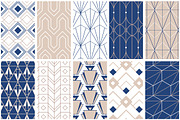 Art Deco Seamless Patterns, a Pattern Graphic by Youandigraphics (Thumbnail 7 of 9)