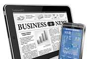 Business News Media Concepts, a Finance Illustration by TAlex (Thumbnail 6 of 6)