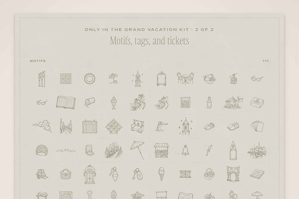 Vacation Invitation Creator Bundle, an Object Graphic by The October Creative (Photo 12 of 18)