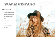 Warm Vintage Lightroom Presets IG, an Action Add-On by Filtercrave (Thumbnail 6 of 8)