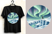 Sweet Baby Penguin Stained Glass Cli, an Illustration by SVGArt (Thumbnail 2 of 8)