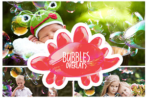 Bubbles Photoshop Overlays
