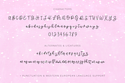 Starwish Script, a Script Font by Beck McCormick (Thumbnail 10 of 10)