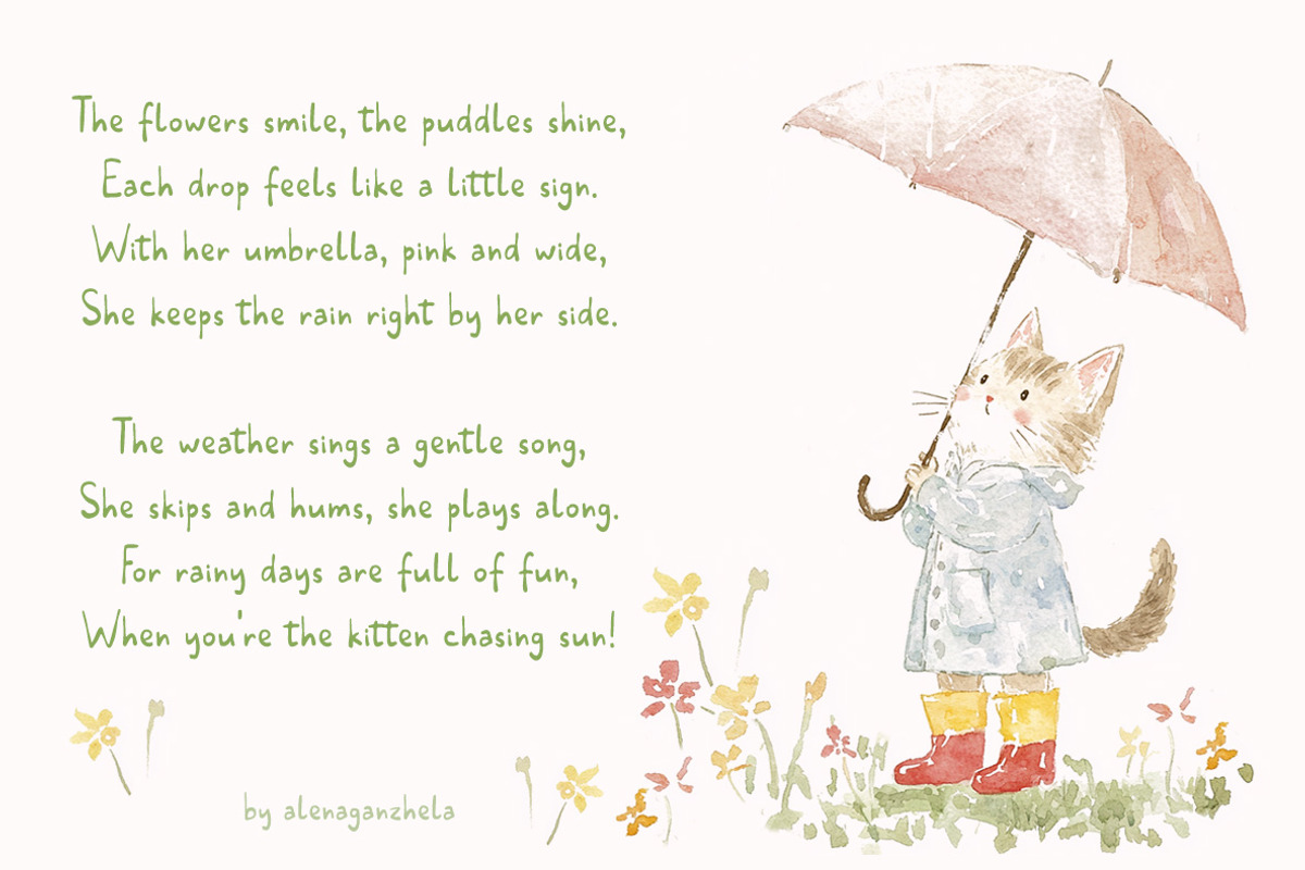 Lucky Berry - cute handwritten font, a Handwritten Font by alenaganzhela (Photo 3 of 10)