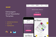 14 Email Newsletter Templates Bundle, an Email Template by ZippyPixels (Thumbnail 8 of 15)