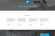 Nancy Carter One Page Theme, a Landing Page Template by IceTemplates (Thumbnail 3 of 3)
