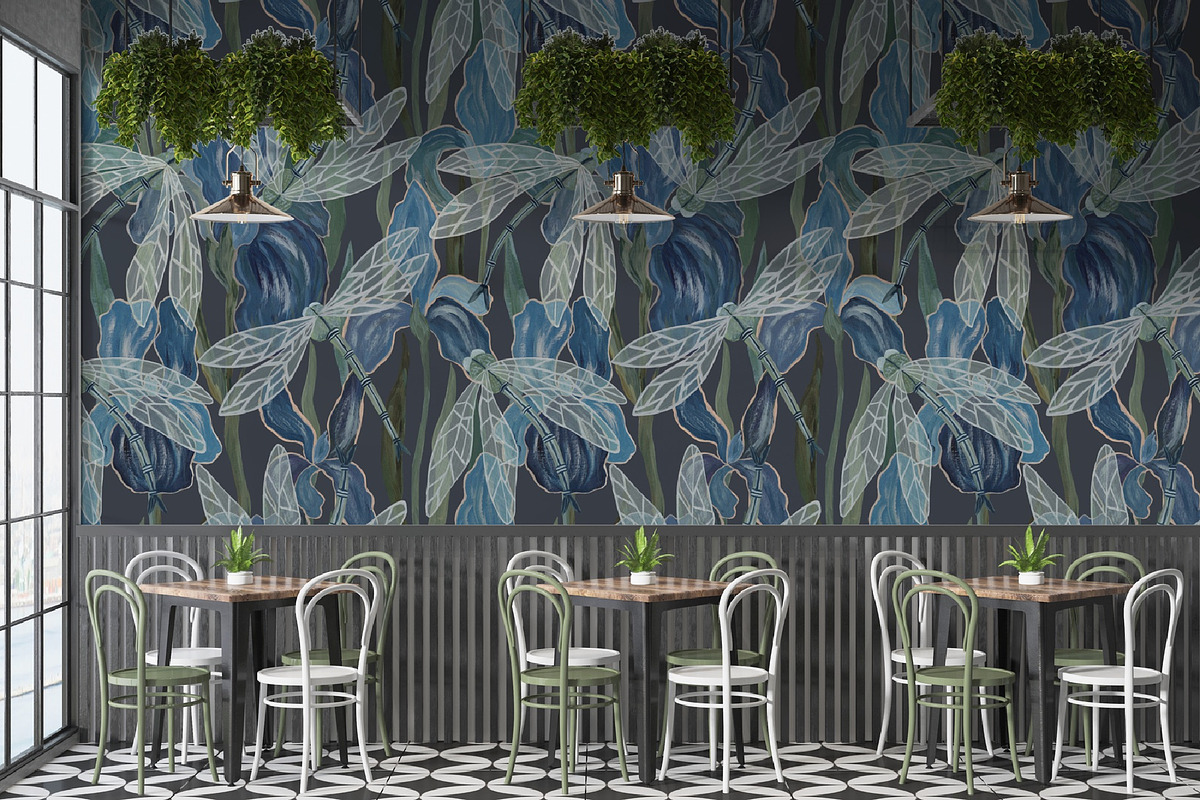 Pattern IRIS, an Illustration by PASHKOVA (Photo 15 of 17)
