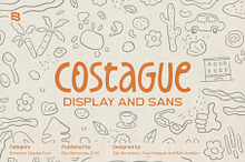 Costage; Eccentric Font Duo