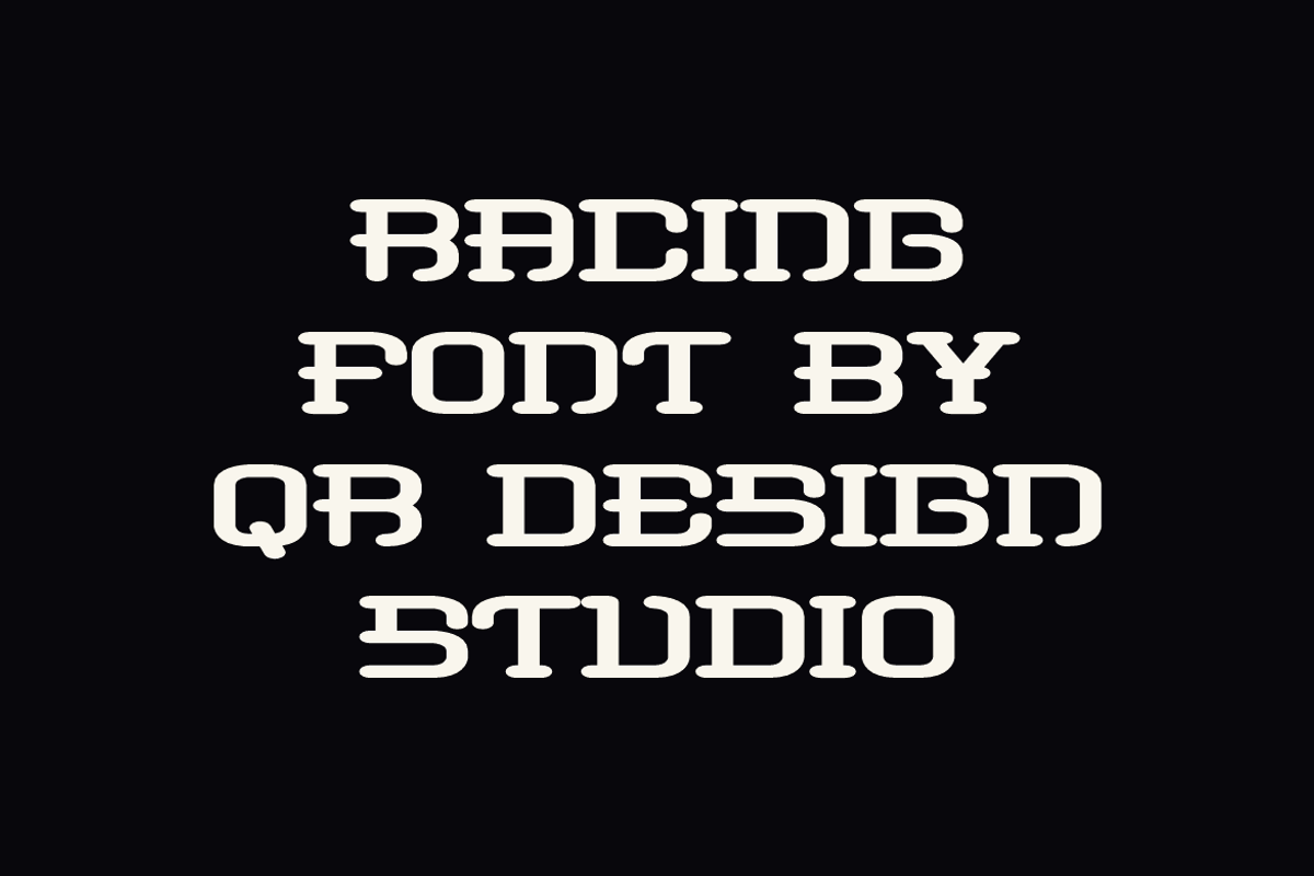 Speed Cyber, a Serif Font by QR Design Studio (Photo 4 of 6)