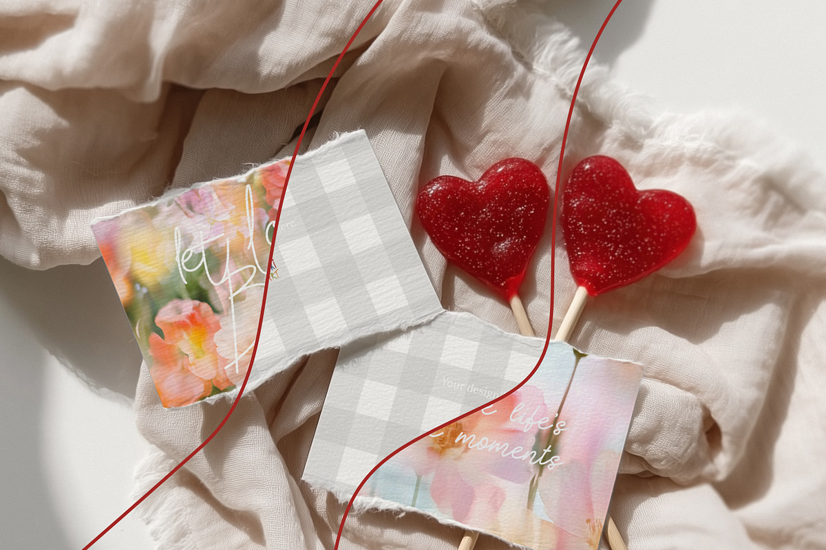 Love Season Card Mockup Collection, a Mockup by NikiArts (Photo 8 of 14)