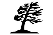 Windblown Tree Silhouette, an Object Graphic by Gfx_Store (Thumbnail 14 of 16)