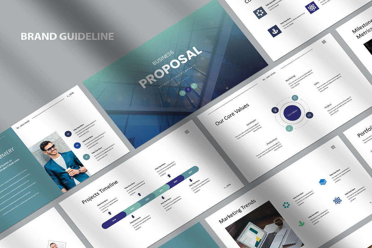 Business Proposal Template, a Presentation Template by Pradaxa (Photo 3 of 9)