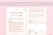 Eyelash Extension Forms Bundle, a Templates & Theme by MondaySpark (Thumbnail 4 of 11)