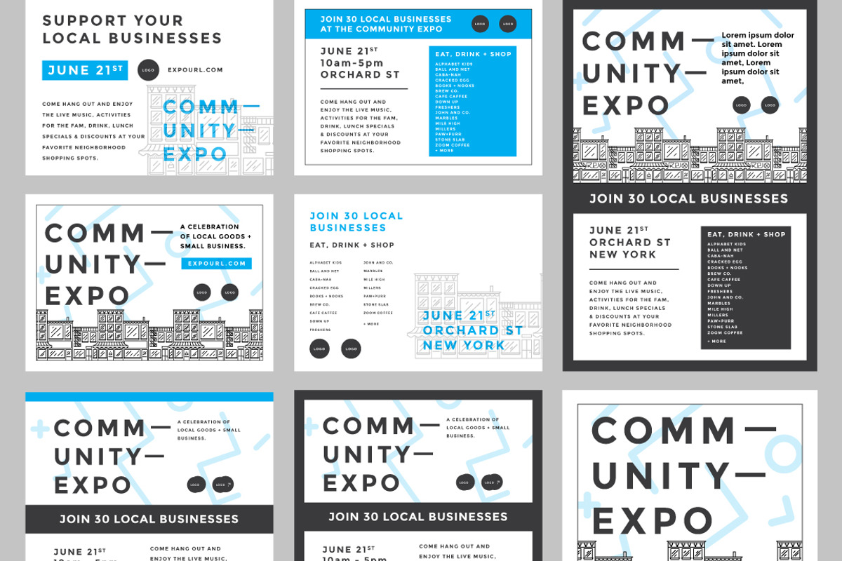 Minimal Poster/Flyer/Social Kit, a Flyer Template by Everyday Monster Creative (Photo 3 of 5)