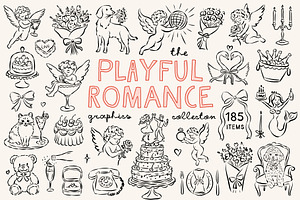 Playful Romance Whimsical SVG Bundle, an Object Illustration by Ayya Studio