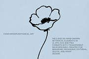Hand Drawn Ink Botanical Elements, a Decorative Illustration by Irina Ostapenko (Thumbnail 3 of 10)