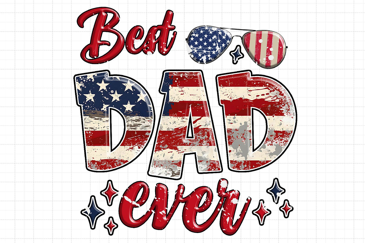 Best dad ever png-best dad ever, an Object Graphic by Little Mango