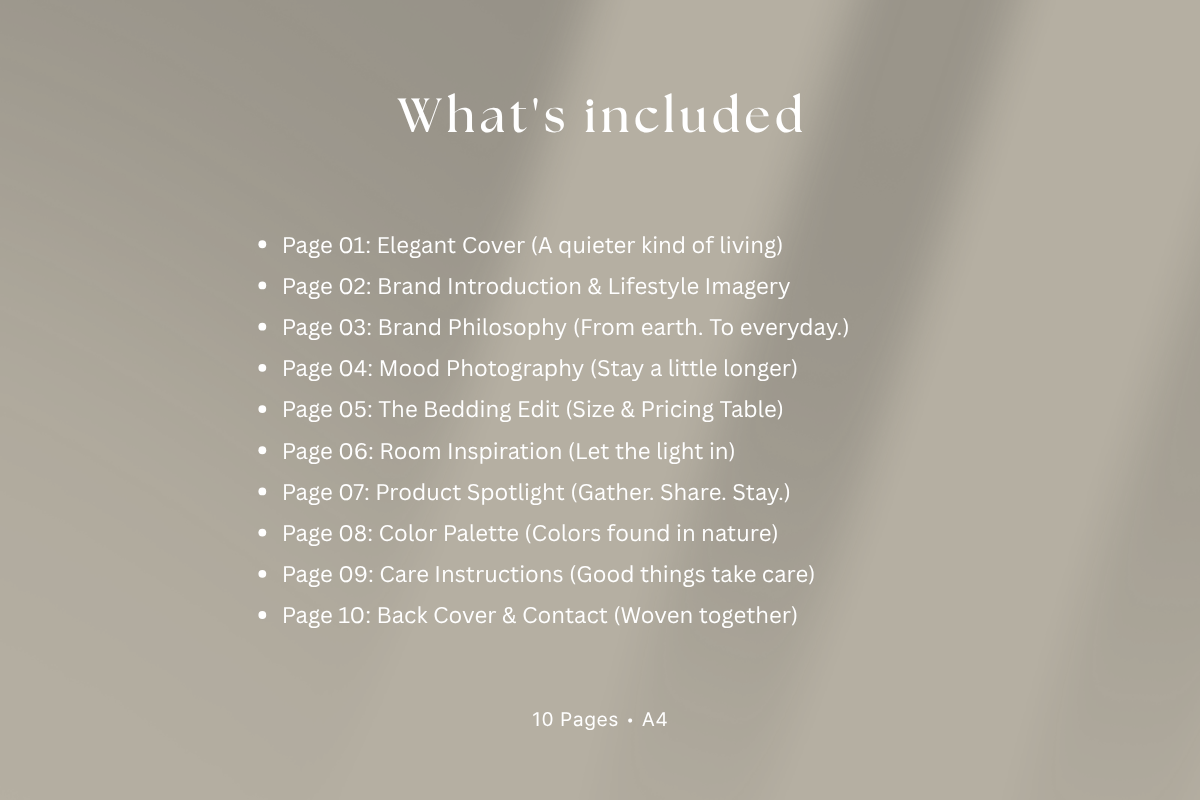 Home Decor Catalog Template, a Magazine Template by batang (Photo 3 of 4)