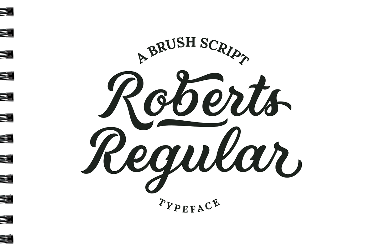 Robert's Script Font Family, a Script Font by Roland Huse Design (Photo 5 of 9)