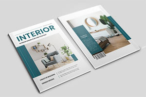 Magazine Template Interior Design