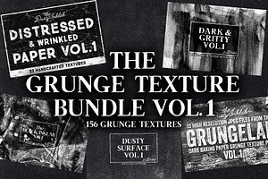 The Grunge Texture Bundle Vol. 1