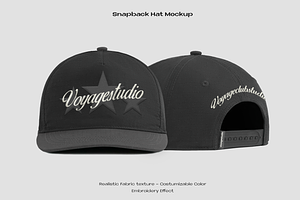 SNAPBACK HAT MOCKUP