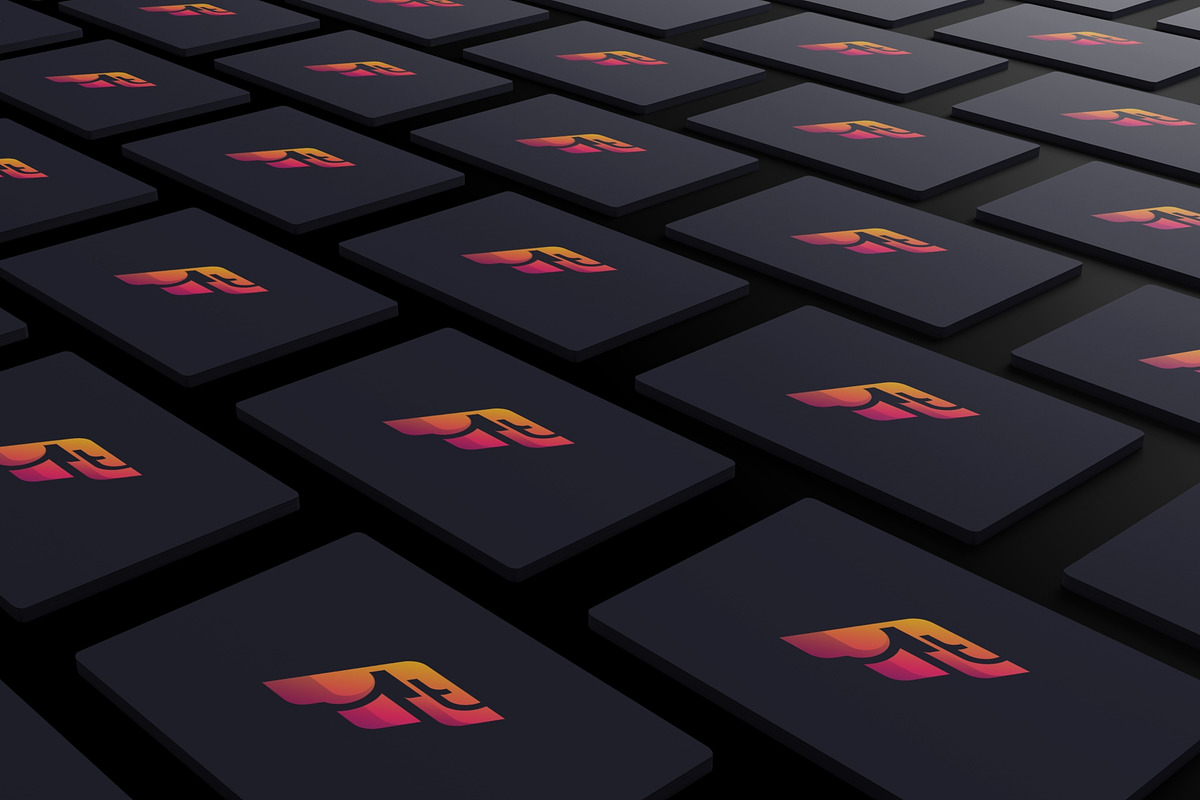 Modern Gradient Deer with Letter F, a Branding & Logo Template by Artnivora.Std (Photo 4 of 4)