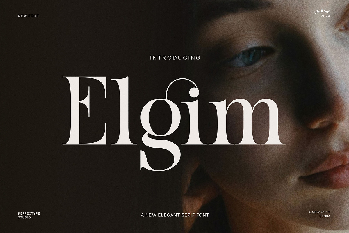 Elgim Elegant Serif Font, a Serif Font by Perfectype (Photo 1 of 8)