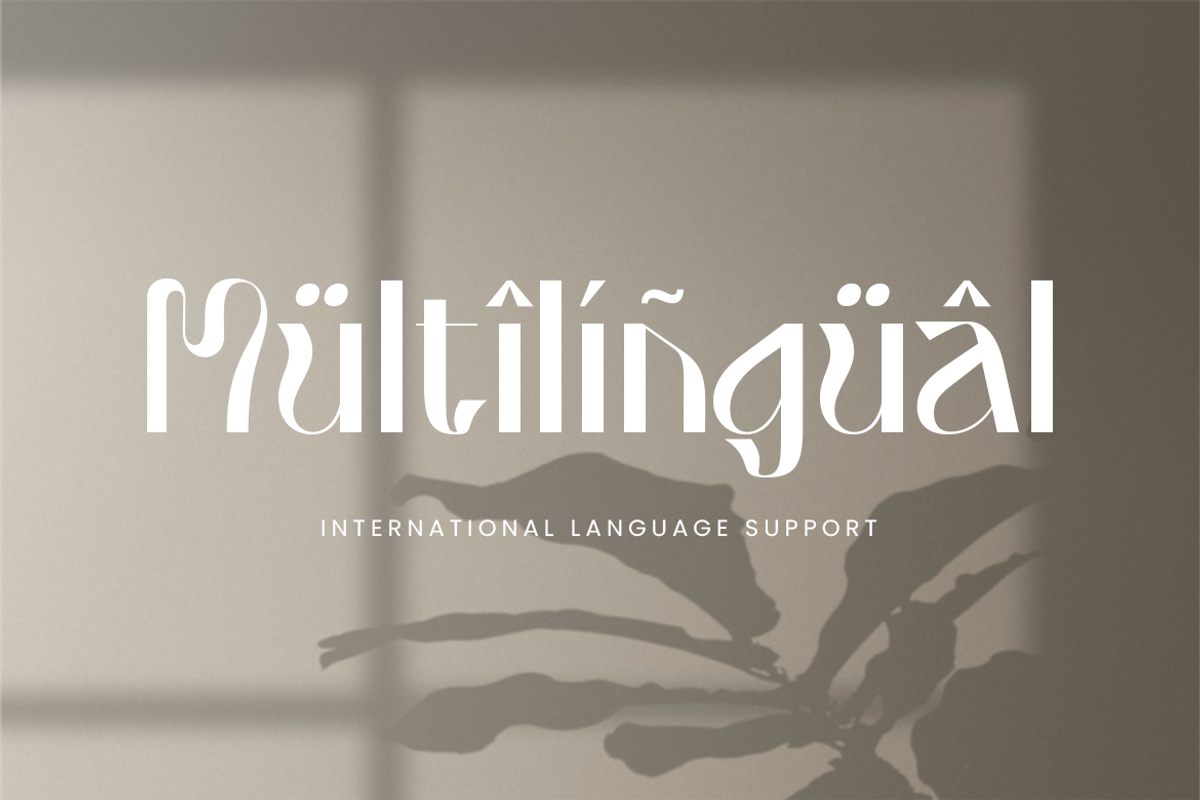 Angela Unique Display, a Font by Creatype Studio (Photo 9 of 10)