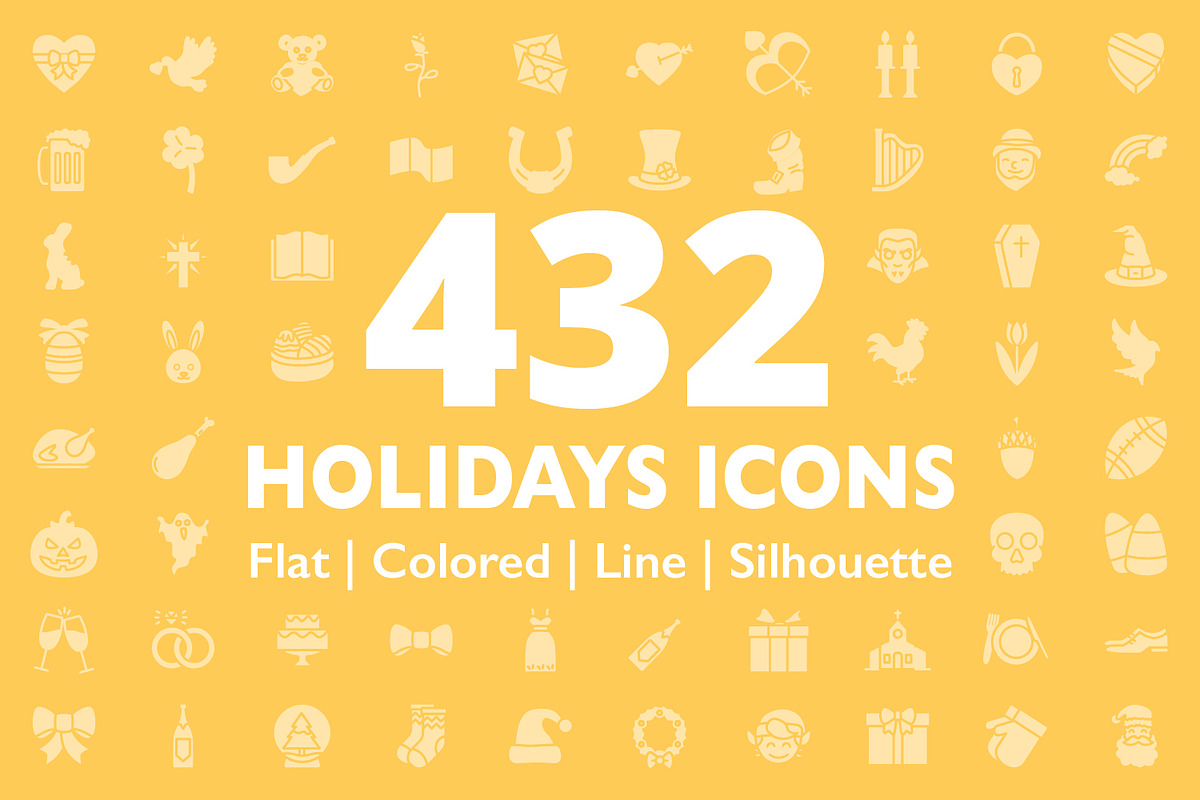 432 Holidays Icons, a Solid Icon by Maxim Cherednichenko (Photo 1 of 7)