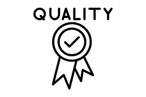 Quality Line Icon, an Icon by Pexelpy