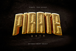 Gold 3D Text Effect