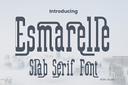 Esmarelle – Slab Serif Font, a Slab Serif Font by NDNL Studio (Thumbnail 1 of 6)
