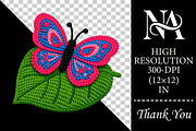 Hello Spring Faux Crochet PNG Bundle, an Illustration by RobertsArt (Thumbnail 2 of 6)