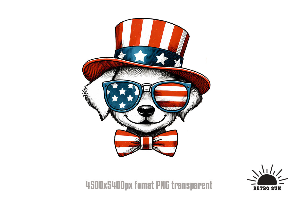 Retro Vintage 4th of July, an Object Graphic by GlitterCraft (Photo 5 of 21)