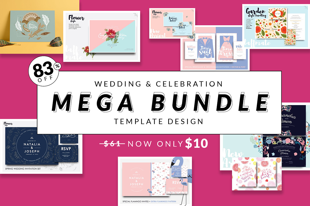 Best Deals Wedding Invitation, an Invitation Template by Laffmate (Photo 1 of 11)