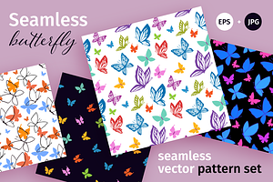 Butterfly Patterns Set