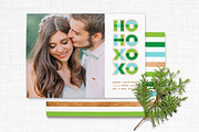 Modern Typographic Christmas Card, a Card Template by The Proper Type™ (Thumbnail 1 of 4)