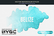 WaterPress Vector Watercolor Effects, an Action Add-On by BackYard Graphics Co. (Thumbnail 8 of 11)