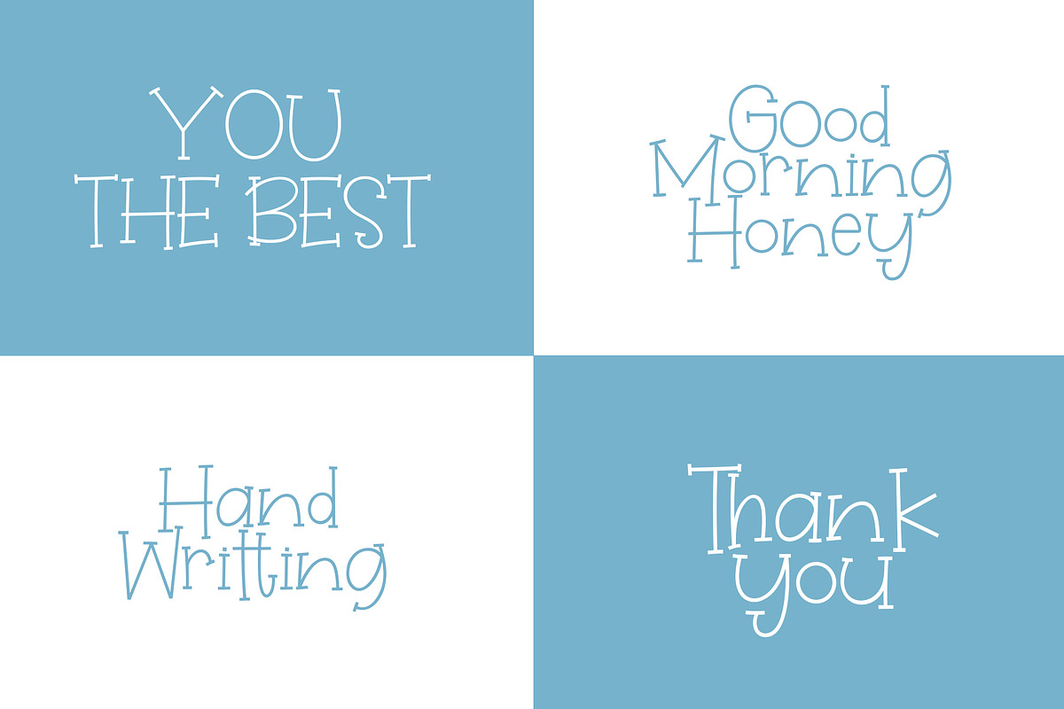 Winterland Font preview 5